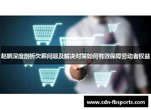 赵鹏深度剖析欠薪问题及解决对策如何有效保障劳动者权益